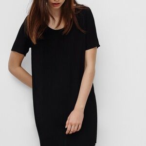 Wilfred Black Short Sleeve Dress